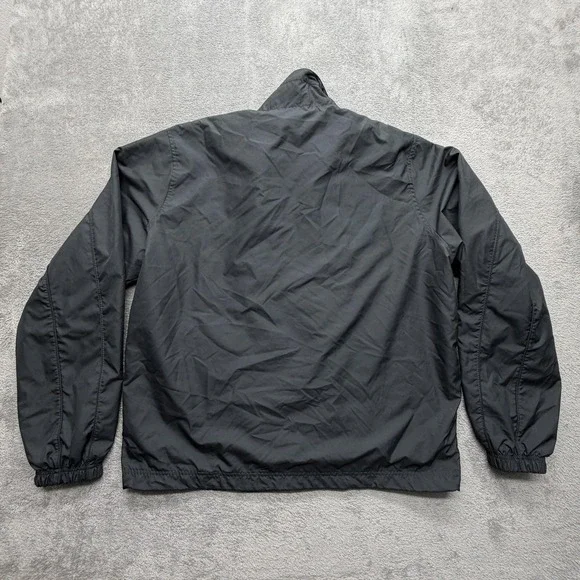 Nike Windbreaker Mens XL Black 341569-065 Full Zip Lined Lightweight Jacket - Picture 8 of 8